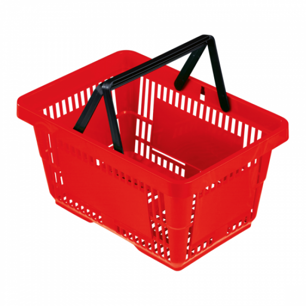 Shopping Basket 22L Red